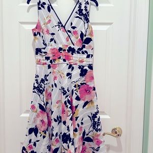 Fashion Bug Floral Sleeveless Dress